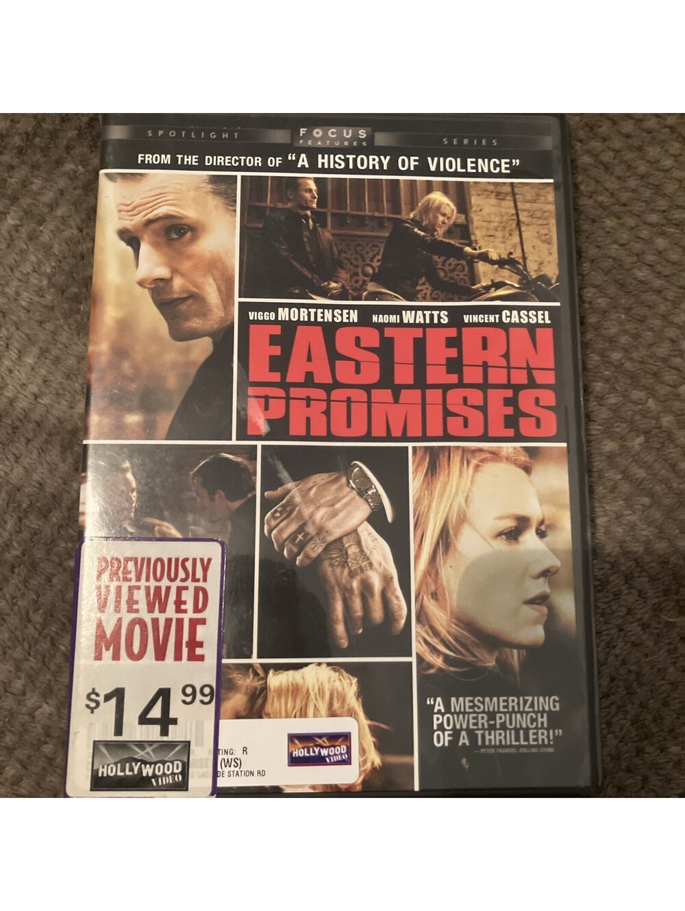 Eastern Promises (Blu-Ray 2007) Viggo Mortensen Naomi Watts Cronenberg
